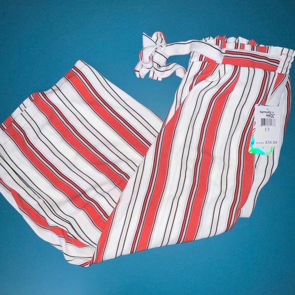 Harmony & Havoc ( NWT ) Multi Color Pants  - Size 13 - Picture 6 of 10